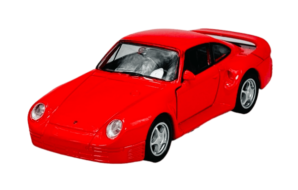 WELLY PORSCHE 959 PUNAINEN 1:34 43737