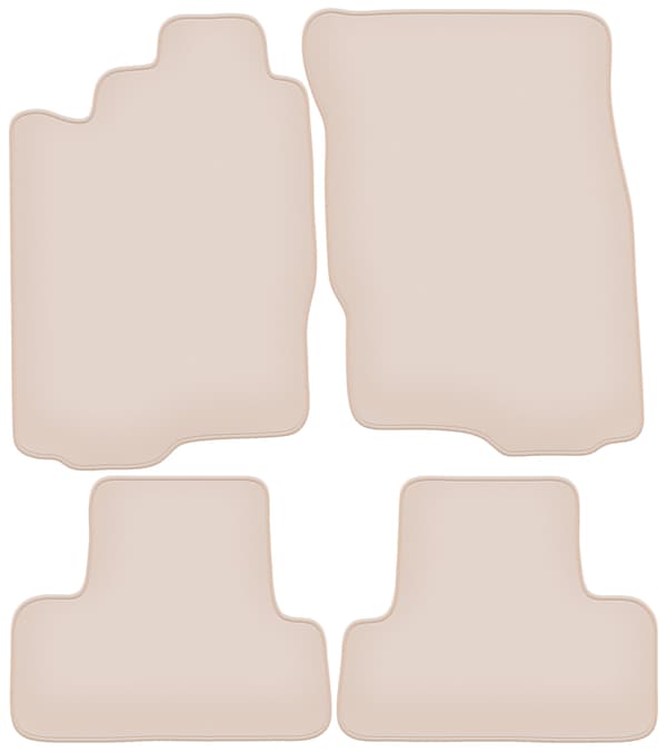 bilmattor PREMIUM beige för Mitsubishi Eclipse IV coupe 2006-