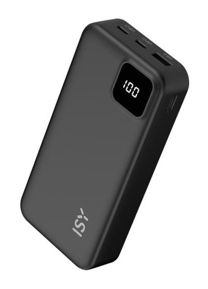 Powerbank ISY IPP-20001 Musta
