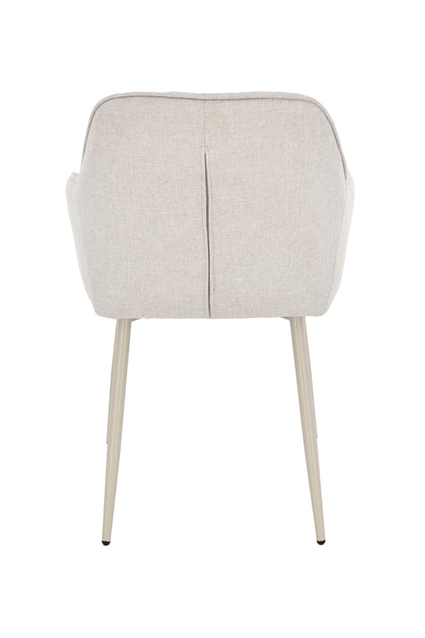 RELLO klädd fåtölj, beige tyg