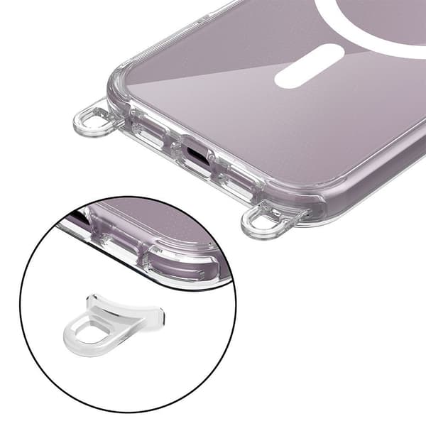 TECH-PROTECT FLEXAIR-KÆDE MAGSAFE IPHONE 16E SORT & TAUPE