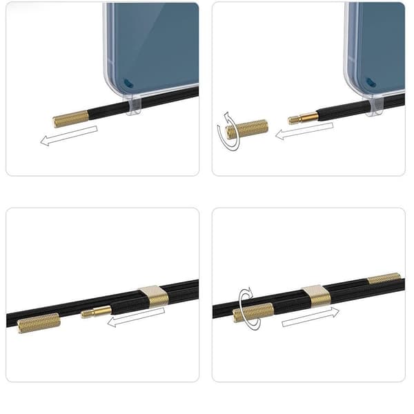 TECH-PROTECT FLEXAIR CHAIN MAGSAFE IPHONE 15 PRO SVART & BEIGE