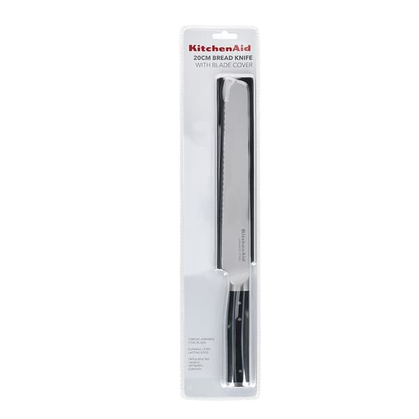 20 cm brødkniv med skede / KitchenAid
