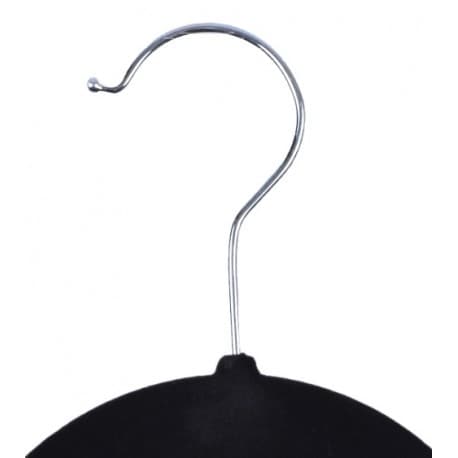 Maxi sammetsgalge, set om 5 - svart