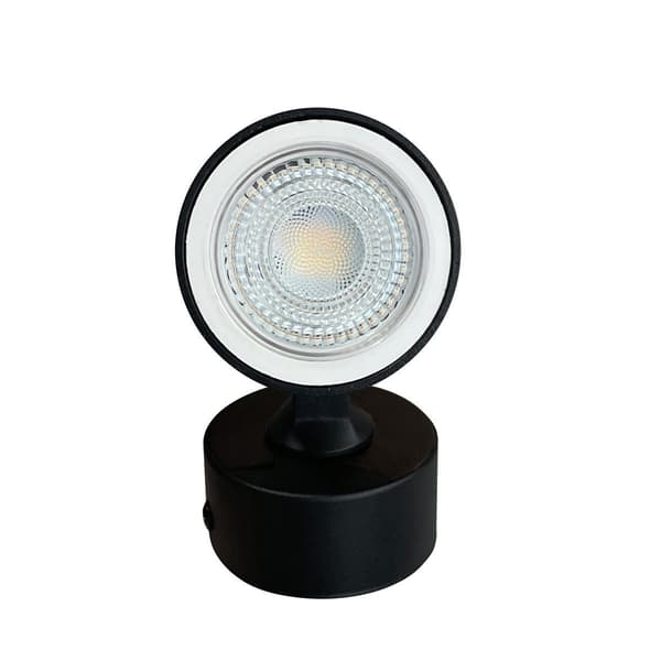ANILLO SPOTLAMPE 1 GU10 SORT LYS PRESTIGE LP-770/1W SORT