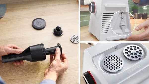 Bosch MFWS607W Serie 6 MultiPower 2100 W – Köttkvarn, Vit