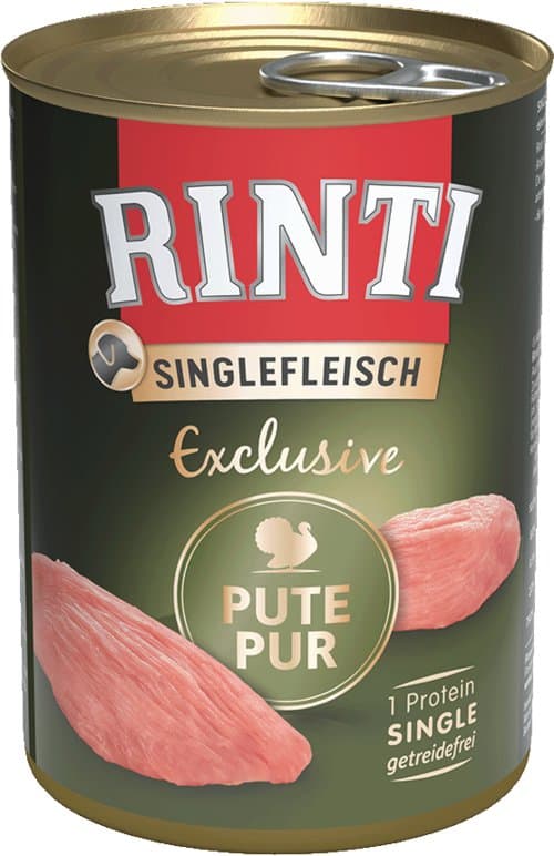 Rinti | Sensible Pur | 400g dåse - Kalkun 400g