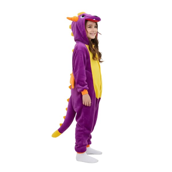 Spyro kigurumi-pyjamas kostym för barn 115-125 cm