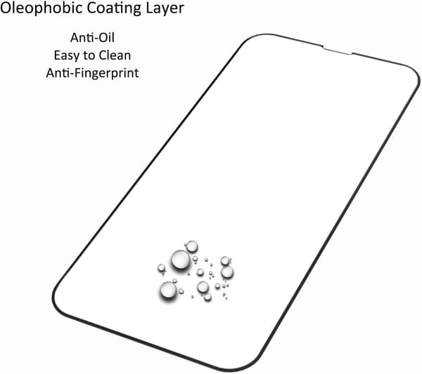 3x Hærdet glas til Apple iPhone 13 Pro Max 6,7" sort ramme høj