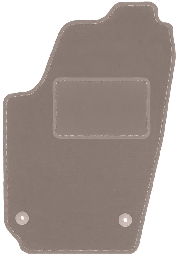 Kuljettajan samettimatto: Volkswagen Fox hatchback (2005-2011), beige