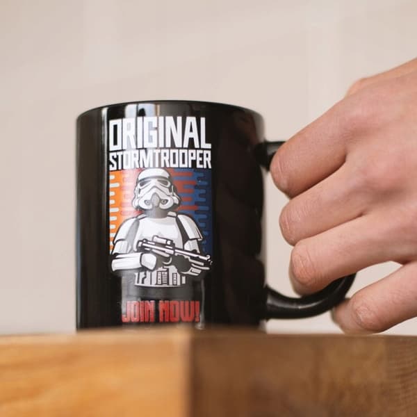 STAR WARS Stormtrooper Originalmugg Värva idag originalgåva