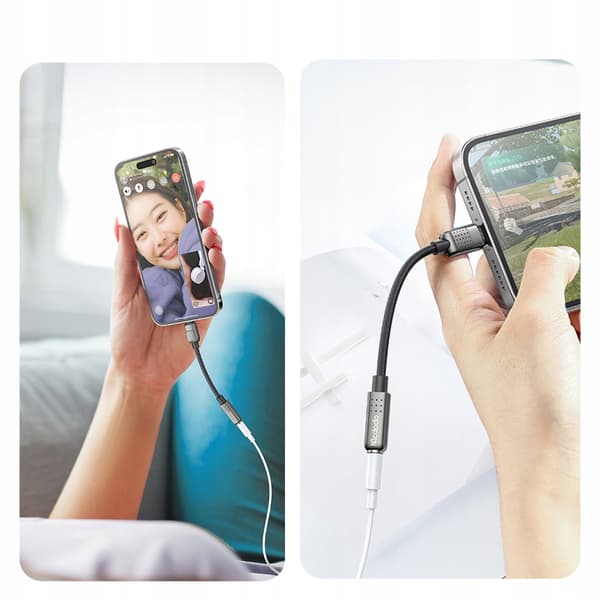 MCDODO LIGHTNING MINI JACK ADAPTER 3,5 MM KABEL FÖR IPHONE 13 14