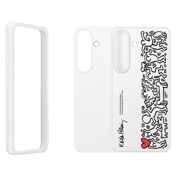 Samsung Flipsuit-cover til Galaxy S25+, hvid