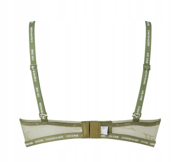 Calvin Klein mesh-bh med logotyp khaki M