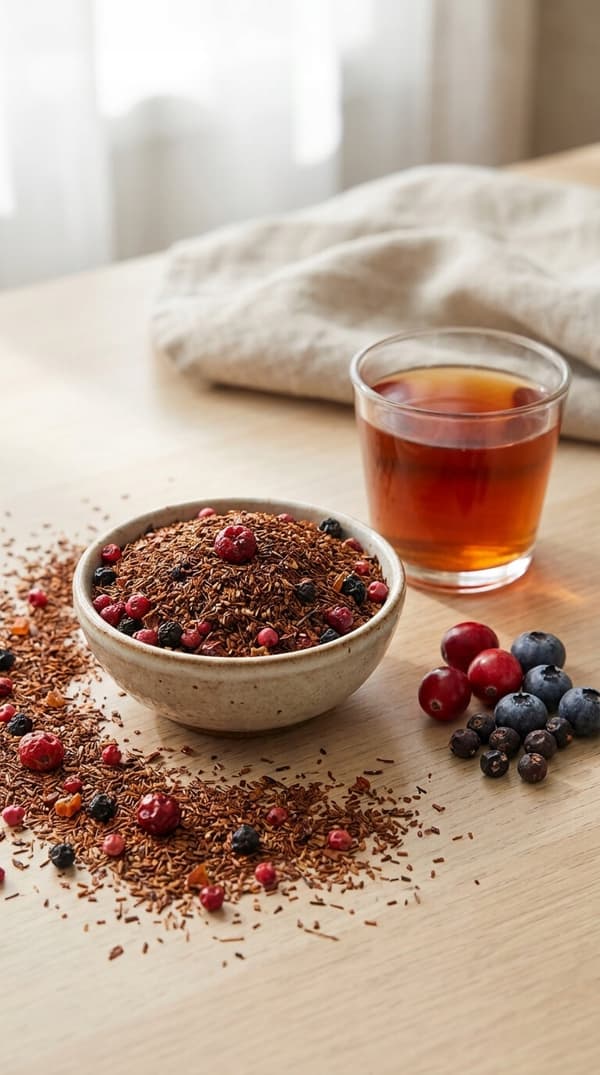 Rooibos te skogsbär 100 g lösvikt skogsfrukter bär vinbär
