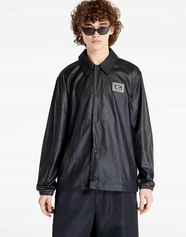 Reebok herrjacka svart transition med logo M