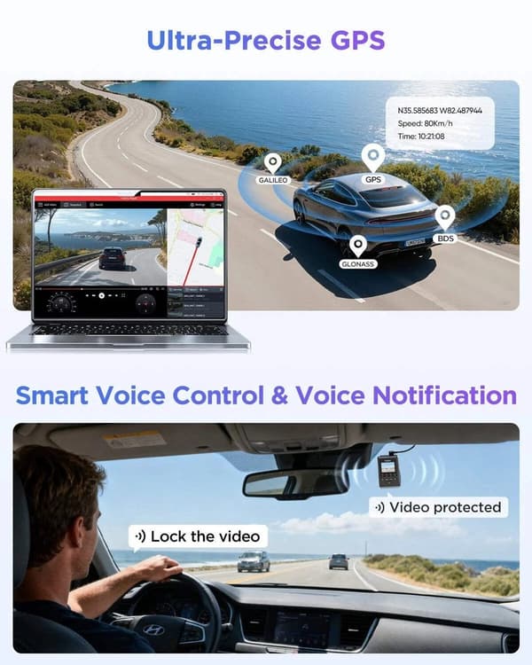VIOFO A119M Pro ruttinspelare