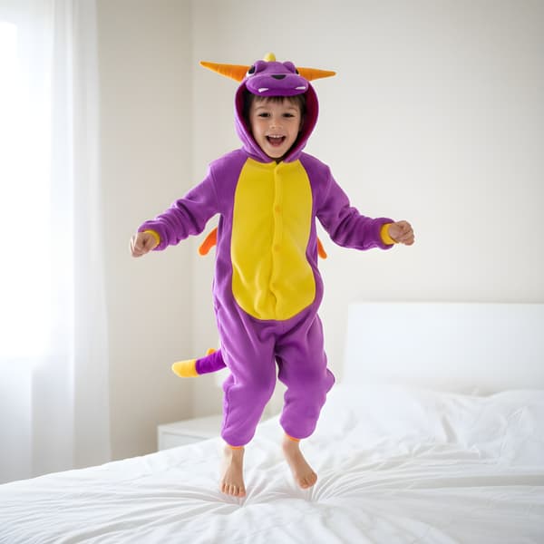 Spyro Kigurumi-pyjamas barn 95-105 cm