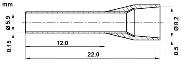 KAAPELIholkki TUL-16/12/DIN-BL*P100
