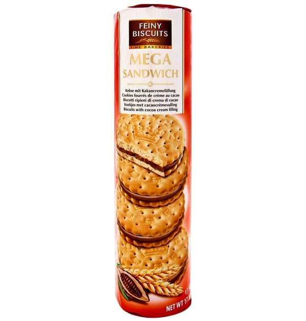 Feiny Biscuits Mega Marquises med chokladkräm 500 g