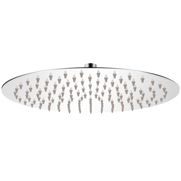 vidaXL regnbruser i rustfrit stål 30 cm rund
