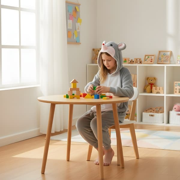 Mickey Mouse Kigurumi Pyjamas Kostume 125-135cm