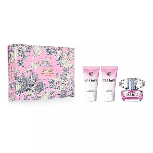 SET Versace Bright Crystal EDT 50 ml+SG 50 ml+BL 50 ml