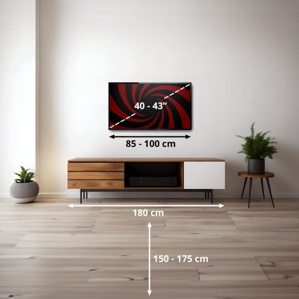QLED TV SHARP 43HP5465E 43" 4K Google TV Dolby Vision Sort
