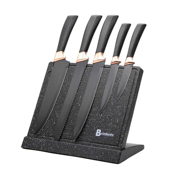 MAGNETISK BLOK KNIVSTATIV MED SLIPPER 3771