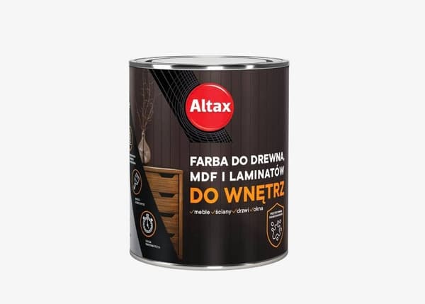 ALTAX Trä-/MDF-/Laminatfärg 400 ML ANTRACIT