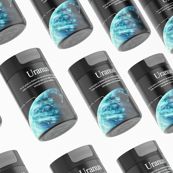 Kambukka Olympus Solar System Uranus 300ml termisk mugg