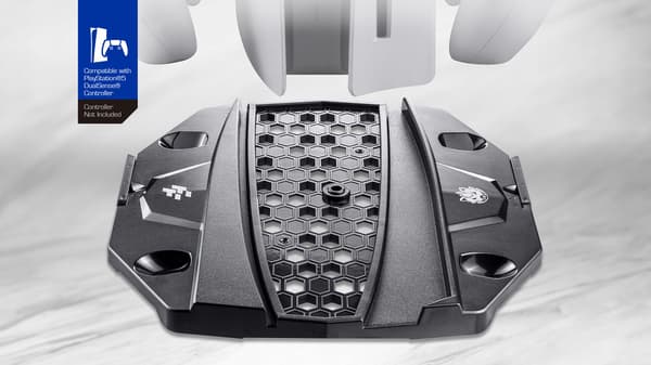 FLASHFIRE P901 DOCKINGSTATION til PS5 NEM OPLADNING ELEGANT ABS-design