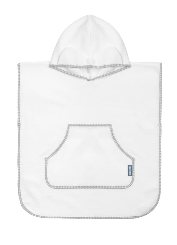 HVID BADEPONCHO