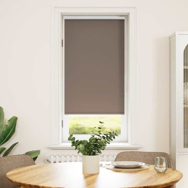 Solsejl 40 x 100 cm Kaffe
