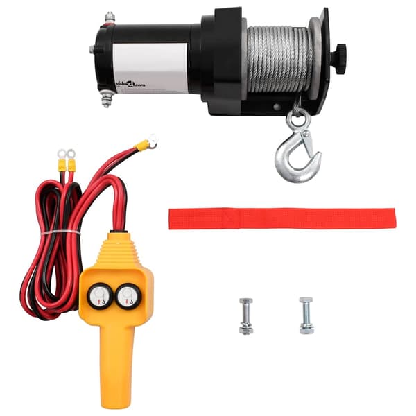 12V elektrisk spil med kablet styring