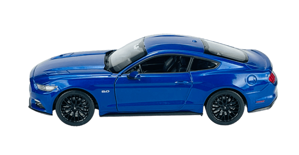 WELLY 2015 FORD MUSTANG GT BLÅ 1:24 24062