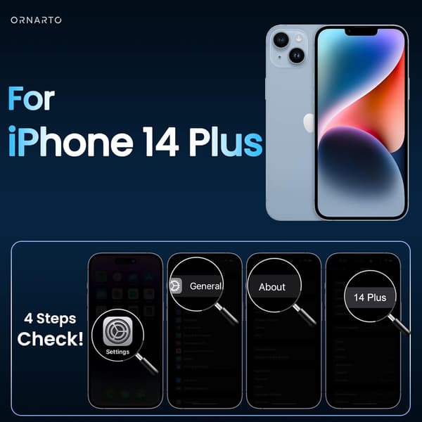 ETUI TIL APPLE IPHONE 14 PLUS KLAR + 2x HÆRDET GLAS