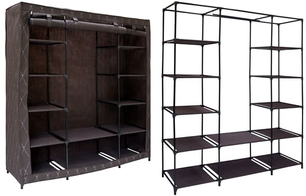 Kaja Maxi Vitto tekstilgarderobe - brun