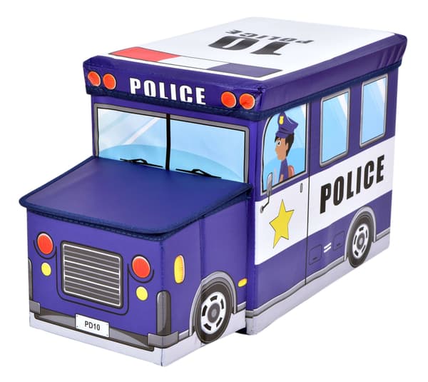 Lelulaatikko Poliisiauto sininen