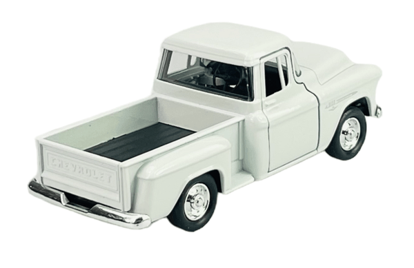 Welly Oldtimer 1955 Chevrolet Stepside Pick-up Hvid 1:34 43749