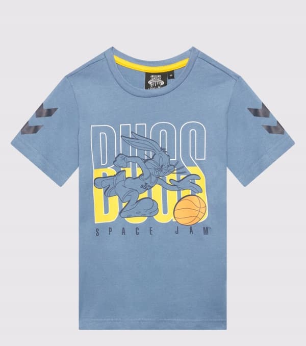 Hummel barnkläder t-shirt med tryck storlek 116