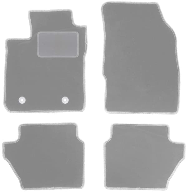 Harmaat auton matot Ford Ka+ hatchbackille (2014-)