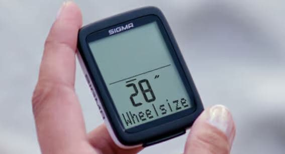 Sigma BC 10.0 WR 10210 Kablet Cykelcomputer Vandtæt
