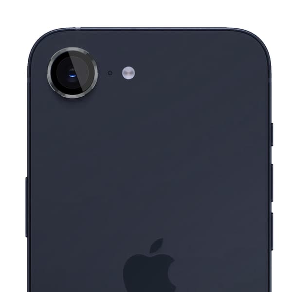 Apple iPhone SE4/16E - 3mk Linsebeskyttelse Pro Grafit/Grå
