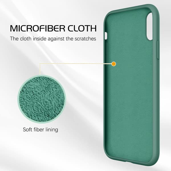 APPLE IPHONE XR SILIKONIKUORI VIHREÄ