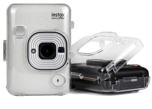 Fujifilm Instax MINI Liplay läpinäkyvä PVC-suojakotelo