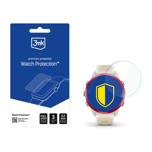 Garmin Forerunner 570 (42mm) - 3mk Urbeskyttelse ARC