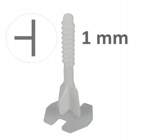 Skrue T-form TwistLevel nivelleringssystem 1mm