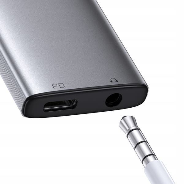MCDODO USB-C MINI JACK 3,5 MM ADAPTER AUX-KABEL TIL SAMSUNG DAC