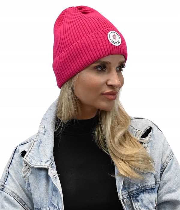 Snygg höstmössa med logotyp Amaranth n1